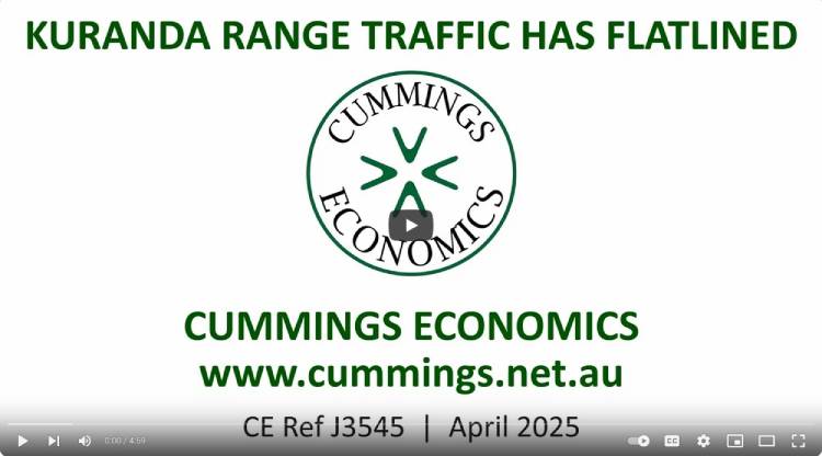 Kuranda Range Traffic Has Flatlined